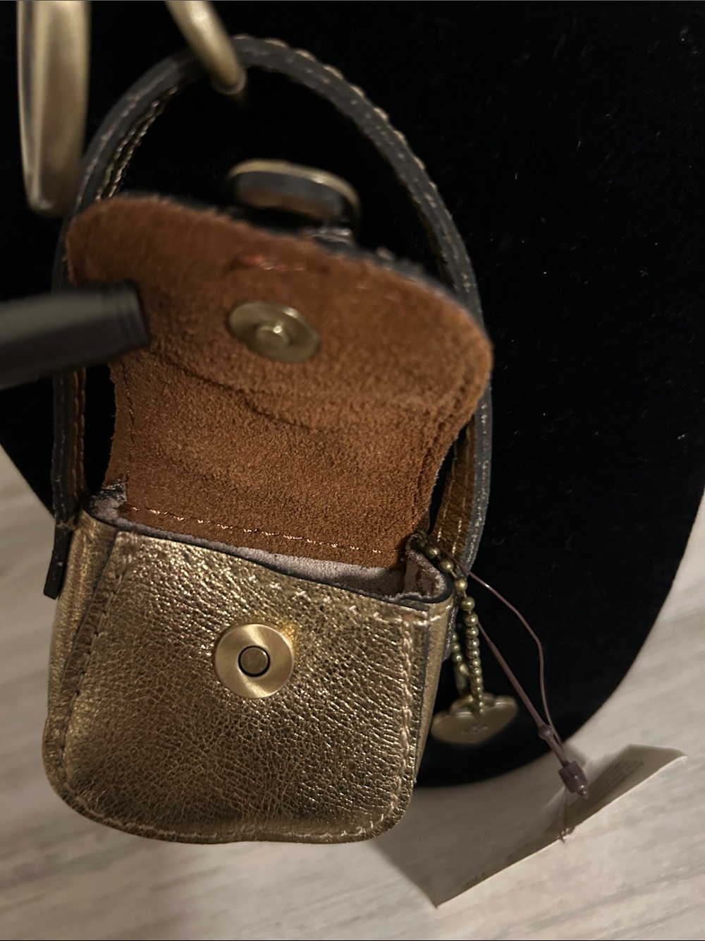 Patricia Nash leather bag charm NWT - Picture 6 of 7